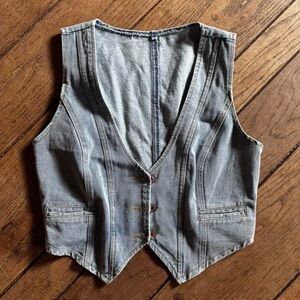Women’s Jean Vest